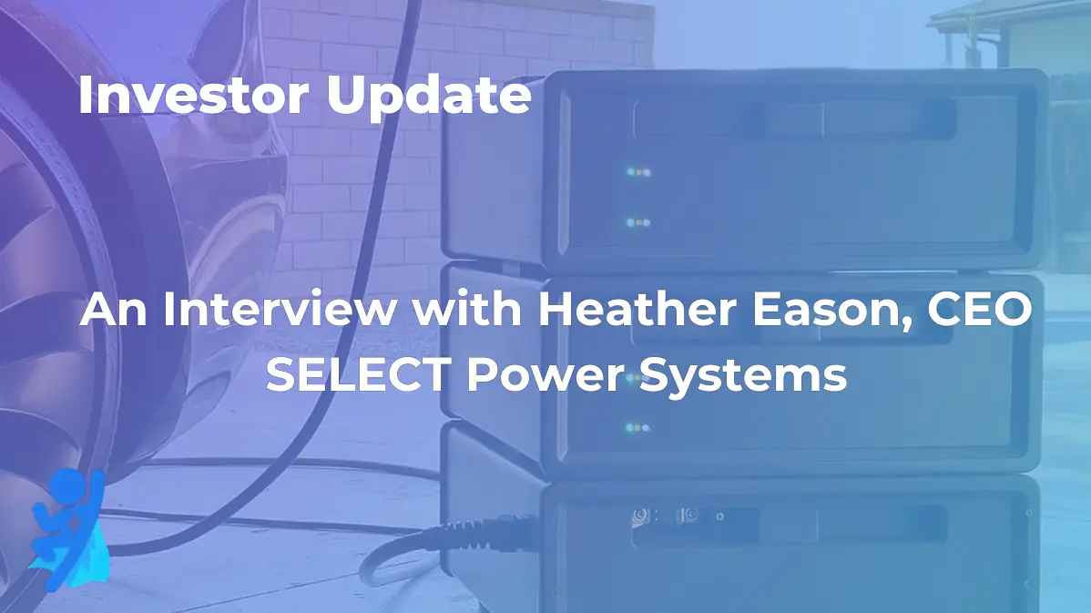 An Interview with Heather Eason, CEO, SELECT Power Systems