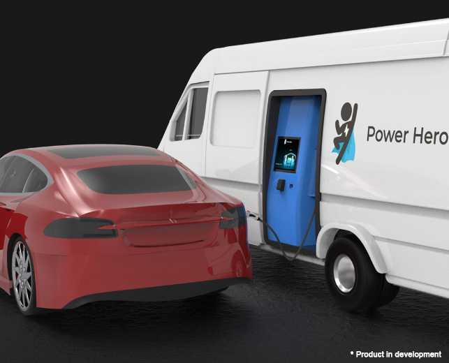 Our team collaborating in the office